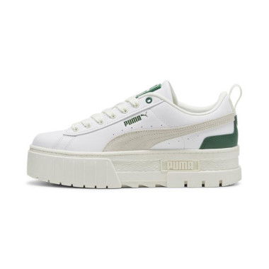 Mayze Sneakers Women in White/Vine, Size 6, Synthetic by PUMA Shoes