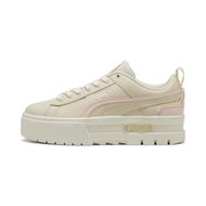 Detailed information about the product Mayze UT Muted Animal Women's Sneakers in Alpine Snow/Island Pink/Creamy Vanilla, Size 6.5, Synthetic by PUMA Shoes