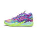 MB.03 Be You Unisex Basketball Shoes in Purple Glimmer/Knockout Pink/Green Gecko, Size 12, Synthetic by PUMA Shoes. Available at Puma for $168.00