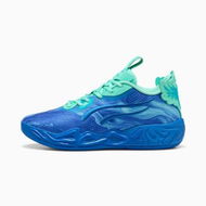 Detailed information about the product MB.04 Lo Team Basketball Shoes Unisex in Ultra Blue/Blue Glimmer/New Navy, Size 7.5, Synthetic by PUMA Shoes