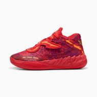 Detailed information about the product MB.05 Crowd Surf Basketball Shoes Unisex in Red/Magenta Gleam/Fluro Orange Pes, Size 6 by PUMA Shoes