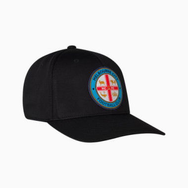 Melbourne City FC 2026 Team Cap in Black by PUMA