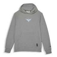 Detailed information about the product Melo Alwayz On Men's Basketball Hoodie in Medium Gray Heather, Cotton by PUMA