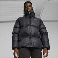 Detailed information about the product Men's Hooded Ultra Down Puffer Jacket in Black, Size Large, Nylon by PUMA