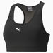 Mid Impact 4Keeps Women's Training Bra in Black/Small Cat, Size Medium, Polyester/Elastane by PUMA. Available at Puma for $40.00