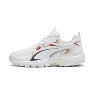 Detailed information about the product Milenio Tech Dragon Unisex Sneakers in White/Black/Club Red, Size 10, Textile by PUMA Shoes