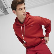 Detailed information about the product MMQ Men's Hoodie in Club Red, Size Large, Cotton by PUMA