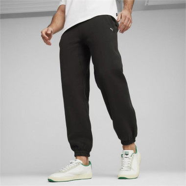 MMQ Men's Sweatpants in Black, Size Medium, Cotton by PUMA