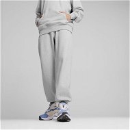 Detailed information about the product MMQ Men's Sweatpants in Light Gray Heather, Size Large, Cotton by PUMA