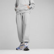 Detailed information about the product MMQ Men's Sweatpants in Light Gray Heather, Size Small, Cotton by PUMA