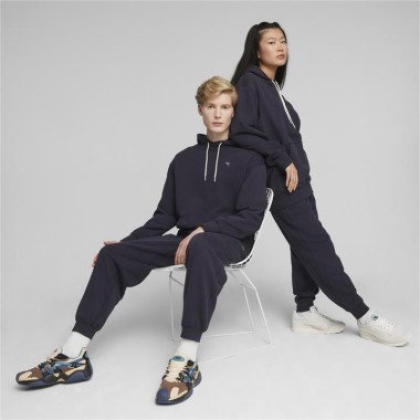 MMQ Sweatpants in New Navy, Size Small, Cotton by PUMA