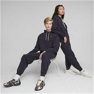 Detailed information about the product MMQ Sweatpants in New Navy, Size Small, Cotton by PUMA