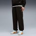 MMQ Sweatpants Men in Black, Size Small, Cotton by PUMA. Available at Puma for $140.00