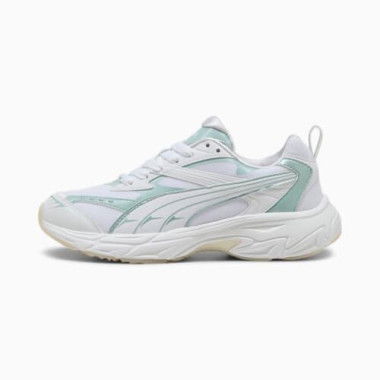 Morphic Astro Escape Women's Sneakers in White/Modern Mint, Size 7, Textile by PUMA