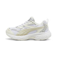 Detailed information about the product Morphic Metallic Women's Sneakers in White/Warm White, Size 10.5, Textile by PUMA Shoes