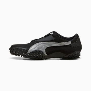 Mostro OG Sneakers Unisex in Black/Silver, Size 4, Textile by PUMA Shoes
