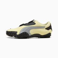 Detailed information about the product Mostro OG Sneakers Unisex in Gold Moon/Silver/Black, Size 9, Textile by PUMA Shoes