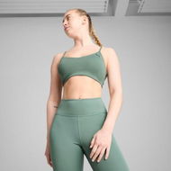 Detailed information about the product MOVE Bra in Green Moon, Size Small, Polyester/Elastane by PUMA