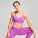 MOVE SHAPELUXE Seamless Women's Bra in Wild Berry, Size XS, Nylon/Elastane by PUMA. Available at Puma for $80.00