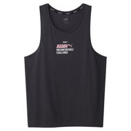 Detailed information about the product Nedd's Uncomfortable Challenge Men's Running Tank Top in Flat Dark Gray/Nuc, Size Medium by PUMA