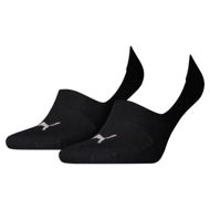 Detailed information about the product No-Show Socks 2 Pack in Black, Size 7 Shoes