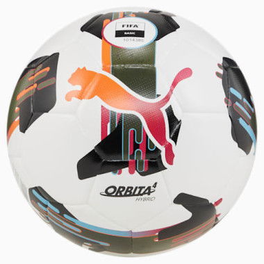 Orbita 4 Hybrid S4 Football (FIFAÂ® Basic Quality) in White/Multicolor by PUMA