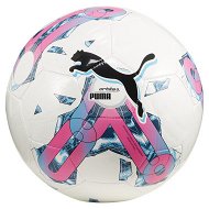 Detailed information about the product Orbita 6 MS Football in White/Poison Pink/Luminous Blue, Size 3 by PUMA