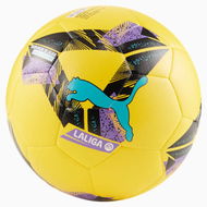 Detailed information about the product Orbita LaLiga 1 Hybrid Football in PelÃ© Yellow/Multicolor, Size 3 by PUMA