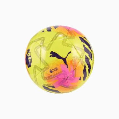 Orbita Premier League Lights Mini Football in Fluo Yellow/Multicolor by PUMA