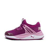 Detailed information about the product Pacer Future Infants Sneakers in Magenta Gleam/Mauved Out/Alpine Snow, Size 4, Synthetic by PUMA