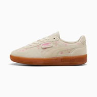 Detailed information about the product Palermo Cherry Blossom Unisex Sneakers in Alpine Snow/Fast Pink, Size 4, Textile by PUMA Shoes