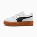 Palermo Elevata Leather Women's Sneakers in White/Gum, Size 7.5, Synthetic by PUMA. Available at Puma for $160.00