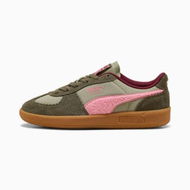 Detailed information about the product Palermo Gentle Meld Women's Sneakers in Lux Army/Caramel Latte, Size 5.5, Textile by PUMA