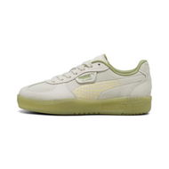 Detailed information about the product Palermo Moda Selva Women's Sneakers in Vapor Gray/Creamy Vanilla/Calming Green, Size 6, Textile by PUMA