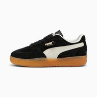 Detailed information about the product Palermo Moda Xtra Gum Sneakers Women in Black/Frosted Ivory/Gold, Size 6.5 by PUMA Shoes
