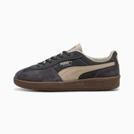 Detailed information about the product Palermo Pop Unisex Sneakers in Dusky Gray/Desert Dust, Size 10.5 by PUMA