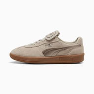 Detailed information about the product Palermo Premium Metallic Unisex Sneakers in Desert Dust/Gum, Size 4, Synthetic by PUMA