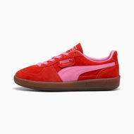 Detailed information about the product Palermo Sneakers Unisex in Fierce Red/Poison Pink, Size 4 by PUMA Shoes