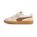 Palermo Wide Lace Suede Sneakers Women in Frosted Ivory/Brown Mushroom, Size 5.5, Textile by PUMA Shoes. Available at Puma for $150.00