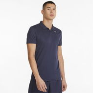 Detailed information about the product Performance Men's Training Polo Shirt in Peacoat, Size Large, Polyester by PUMA