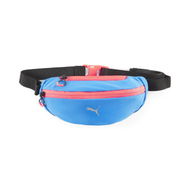 Detailed information about the product Performance Running Classic Waist Bag Bag in Concrete Gray/Icy Blue, Polyester by PUMA