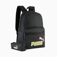Detailed information about the product Phase Backpack Set in Black/Fizzy Light, Polyester by PUMA