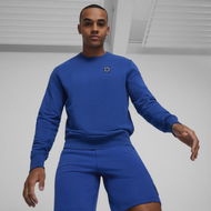 Detailed information about the product Pivot Men's Basketball Crewneck Top in Cobalt Glaze, Size Small, Cotton by PUMA