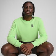 Detailed information about the product Pivot Men's Basketball Crewneck Top in Spring Fern, Size Small, Cotton by PUMA