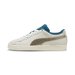 PLAY LOUD Suede Sneakers Unisex in Warm White/Cold Green, Size 11, Textile by PUMA Shoes. Available at Puma for $160.00