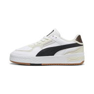 Detailed information about the product Porsche Legacy CA Pro Crush Unisex Sneakers in White/Alpine Snow, Size 12 by PUMA