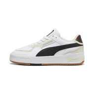 Detailed information about the product Porsche Legacy CA Pro Crush Unisex Sneakers in White/Alpine Snow, Size 4 by PUMA