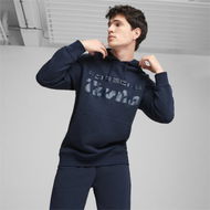 Detailed information about the product Porsche Legacy ESS Men's Hoodie in Club Navy, Size 2XL, Cotton by PUMA