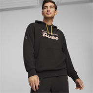 Detailed information about the product Porsche Legacy ESS Men's Motorsport Hoodie in Black, Size Small, Cotton by PUMA