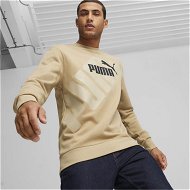 Detailed information about the product POWER Men's Graphic Sweatshirt in Prairie Tan, Size 2XL, Cotton/Polyester by PUMA